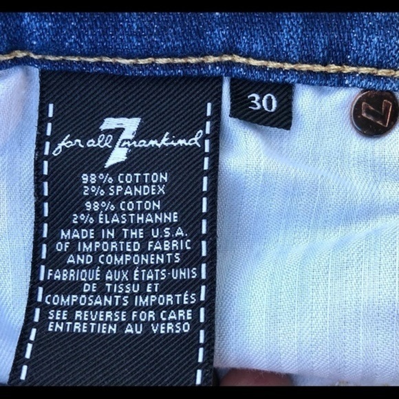 7 FAM Josefina Boyfriend Skinny Jeans - Picture 10 of 12